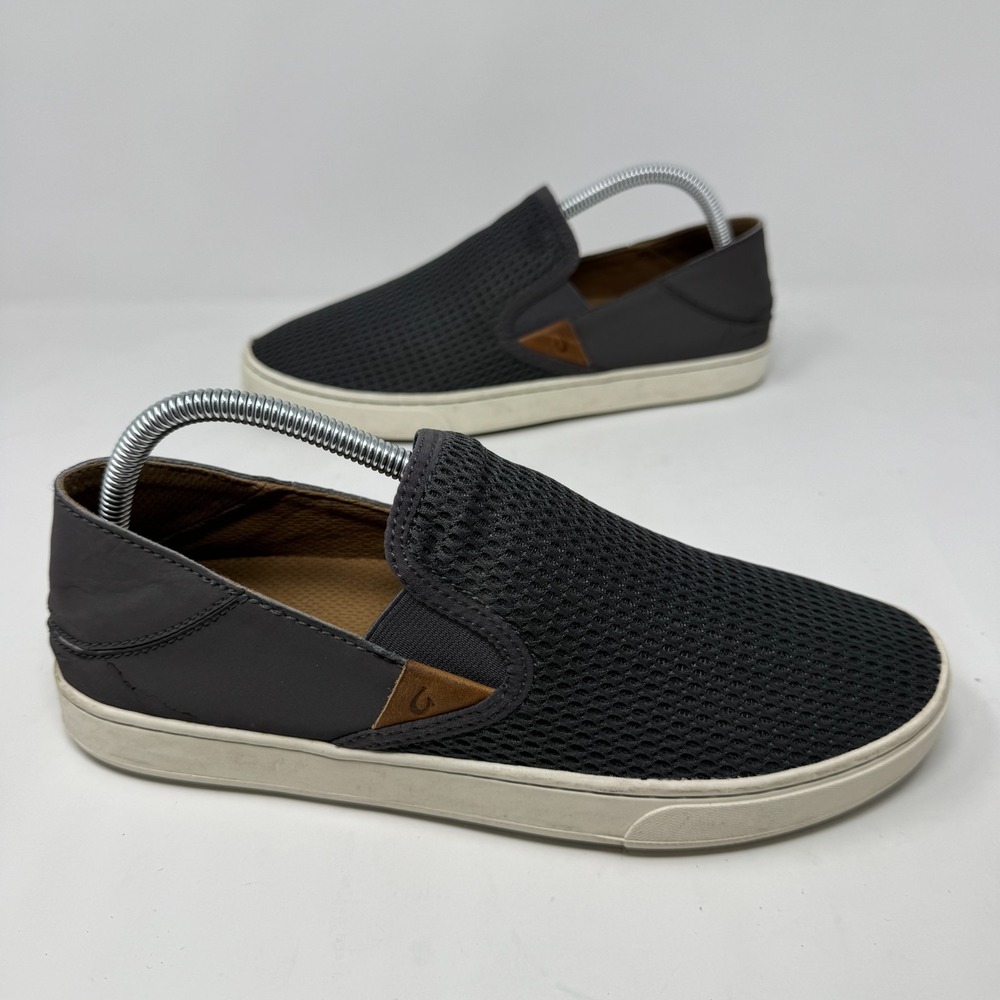 OLUKAI Pehuea Slip On Sneakers Casual Everyday Shoes Pavement Women's Size 10